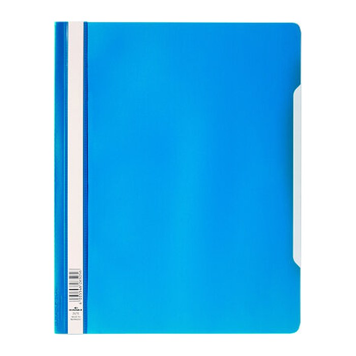 DURABLE Schnellhefter Kunststoff blau DIN A4 überbreit, 50 St.