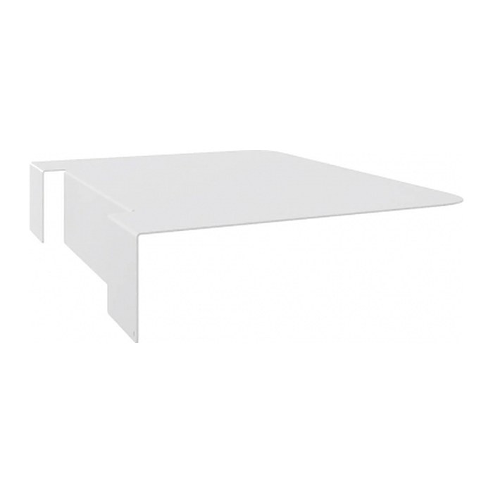 fm Ansteck-Ablageboard weiß , 1 St.