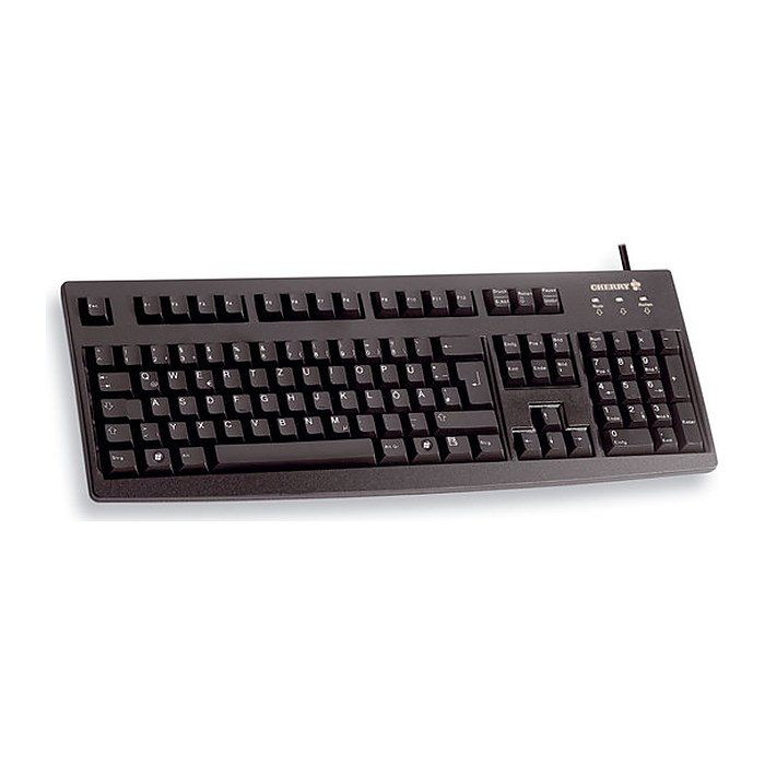 CHERRY G83-6104 KB NTK Tastatur Wired EU schwarz