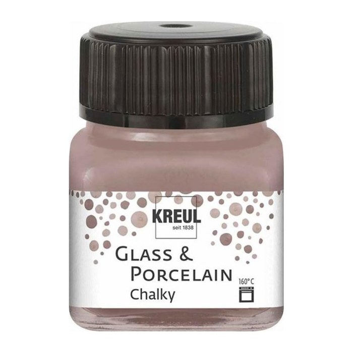 KREUL Chalky Porzellanfarben braun 20,0 ml