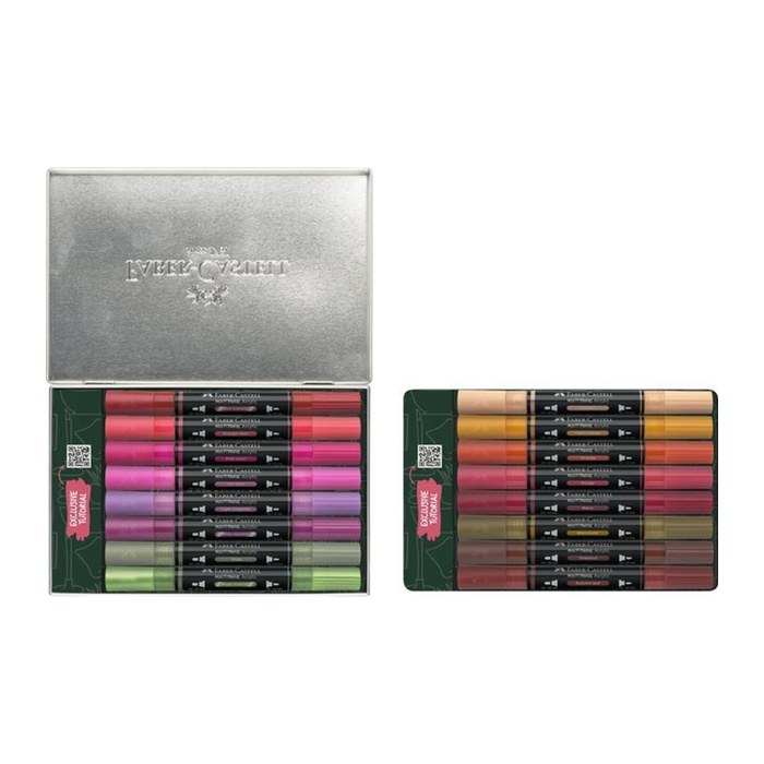 FABER-CASTELL Acrylic Marker Multimark Set 16 Home