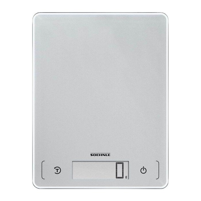 SOEHNLE Küchenwaage Page Comfort 300 Slim silber für max. 10,0 kg