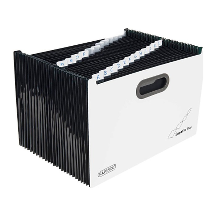 RAPESCO® Fächermappe Supafile Plus 26 Fächer weiß, 1 St.