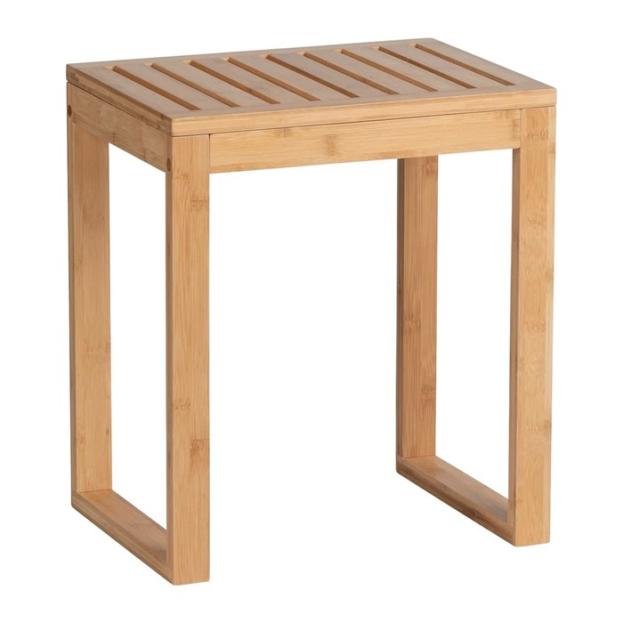 WENKO Badhocker Bamboo 24729100 braun, 1 St.