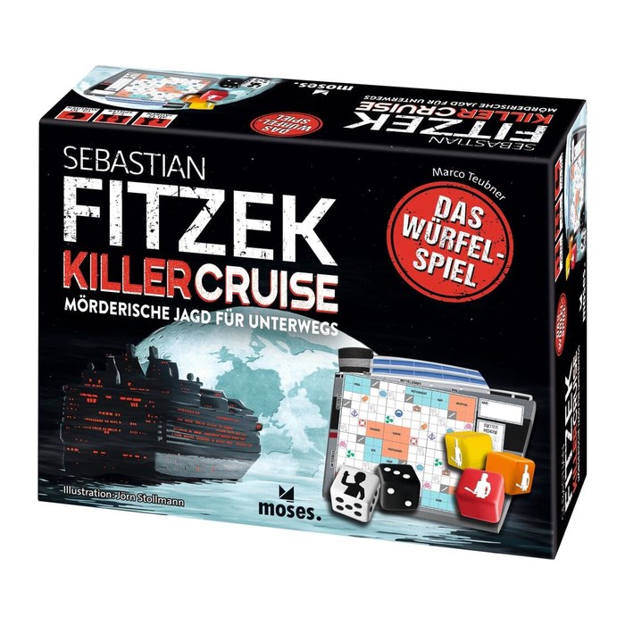 moses Sebastian Fitzek Killercruise Würfelspiel, 1 St.