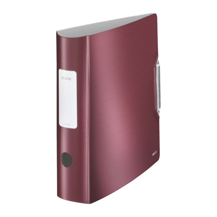 LEITZ Active Style 1108 Ordner granat rot Kunststoff 8,2 cm DIN A4, 1 St.