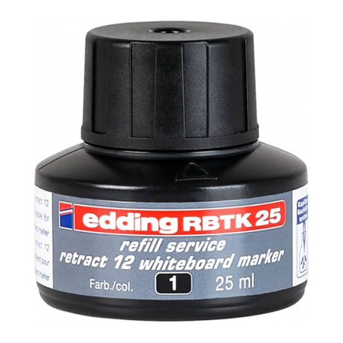 edding Nachfülltinte RBTK 25 schwarz