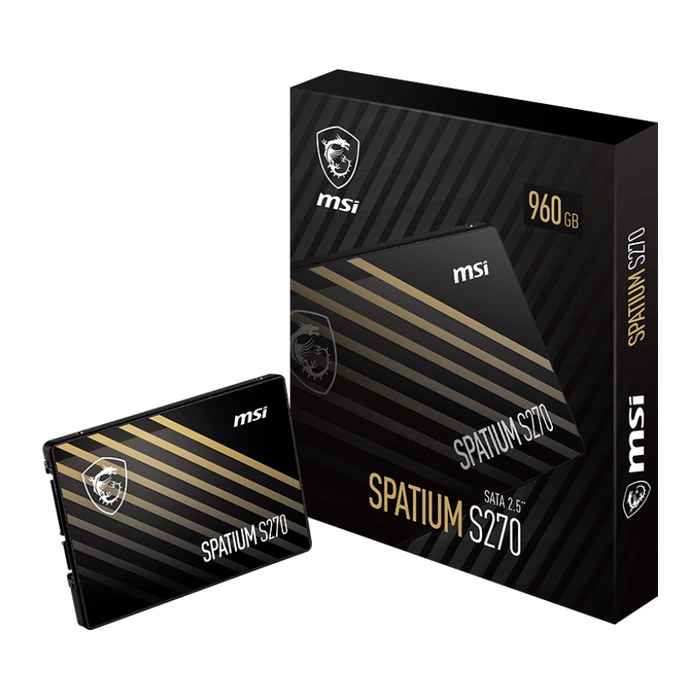 SSD 960GB MSI Spatium S270 2,5" (6.4cm) SATAIII