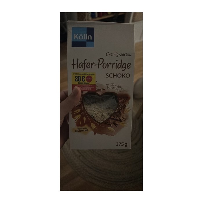 Kölln Porridge Schoko 375,0 g, 1 St.