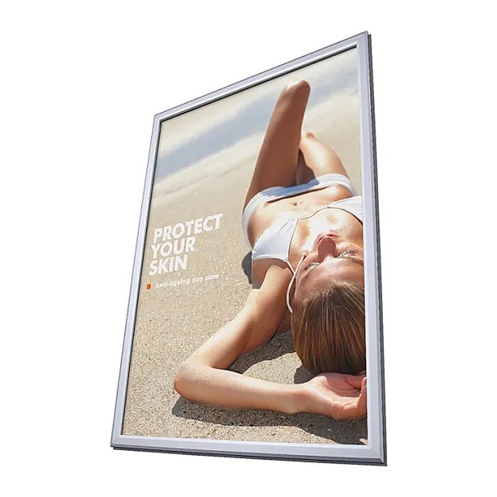 Showdown® Displays  Klapprahmen silber 45,0 x 62,4 cm, 1 St.