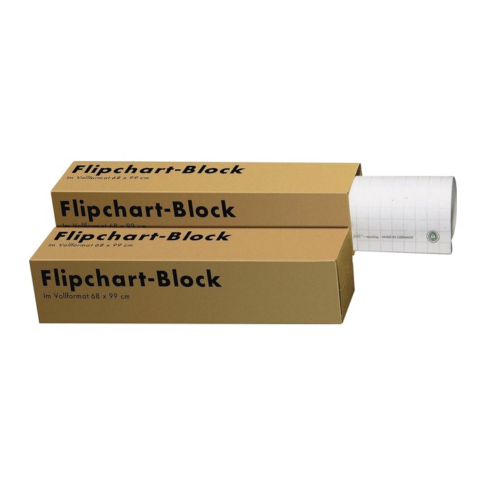 LANDRE Flipchartblock Recycling 65x98 cm kariert