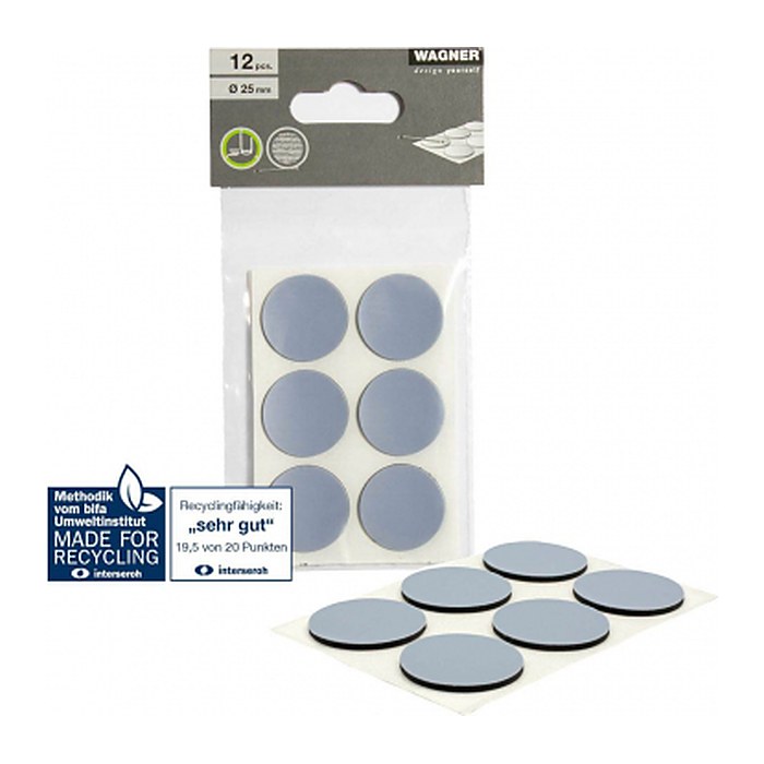 WAGNER® design yourself EH 1125 PFTE-Gleiter Kunststoff Ø 2,5 cm, 12 St.