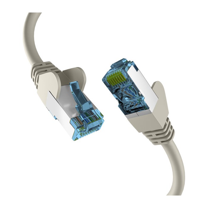 EFB RJ45 Patchkabel mit Cat7 Rohkabel 5.00m grau