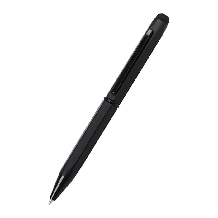 ONLINE® Kugelschreiber Hexagon Stylus schwarz, Schreibfarbe: blau, 1 St.