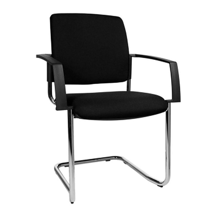 Topstar Besucherstühle BtoB 20 BB390A G20 schwarz Stoff, 2 St.