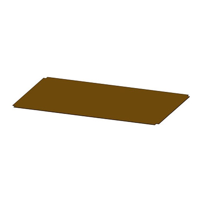 Manorga HDF-Fachboden braun 125,0 x 60,0 cm, 1 St.