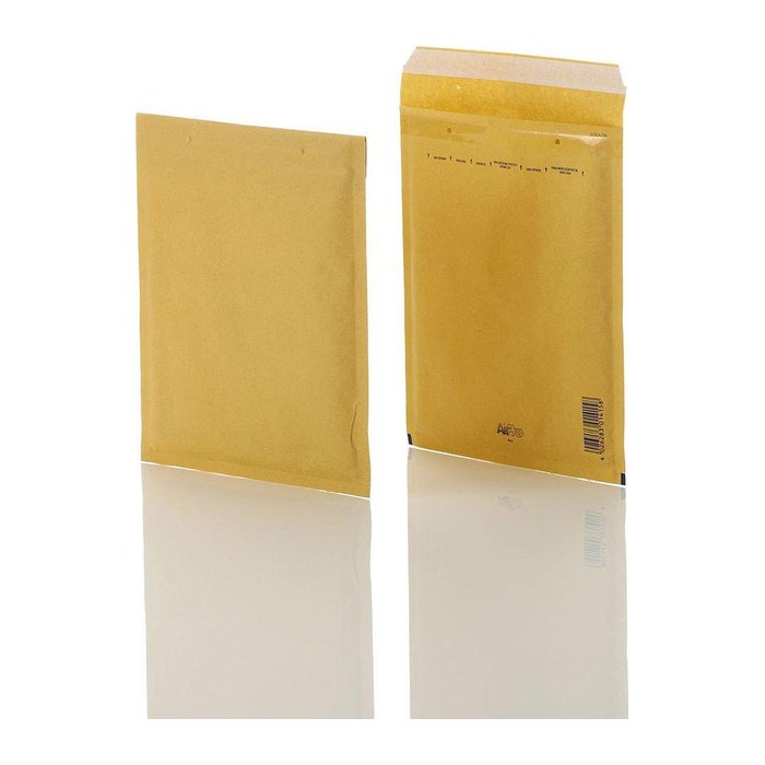 aroFOL® CLASSIC Luftpolstertaschen CD braun, 100 St.