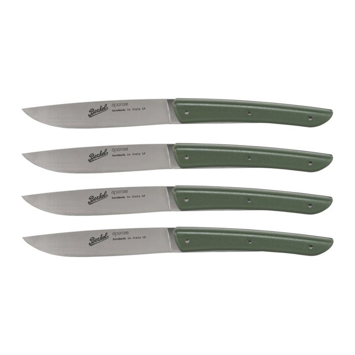Berkel Steakmesser COLOR grün, Klinge: 11,0 cm, 4 St.
