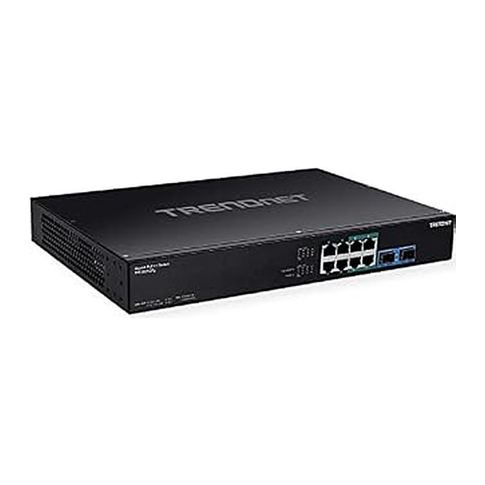 TRENDnet Switch 10-Port Gbit PoE++ 2xSFP 19"