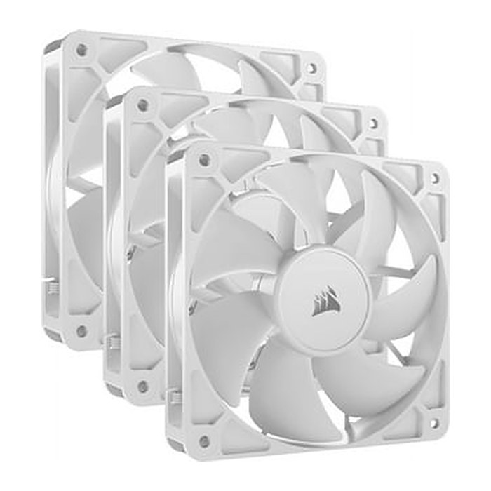 CORSAIR Lüfter RS120 PWM 120*120*25 White Triple Pack