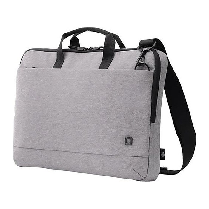 DICOTA Laptoptasche Slim Eco MOTION Kunstfaser grau D31873-RPET bis 39,6 cm (15,6 Zoll)