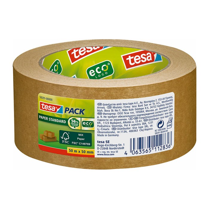 tesapack Strong Paper Standard braun -Packband-