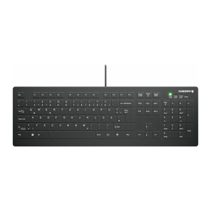 CHERRY AK-C8112 Medical Keyboard Hygiene-Tastatur kabelgebunden schwarz