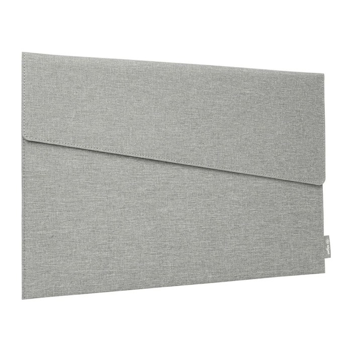 SIGEL Laptophülle S Kunststoff hellgrau bis 35,6 cm (14 Zoll)