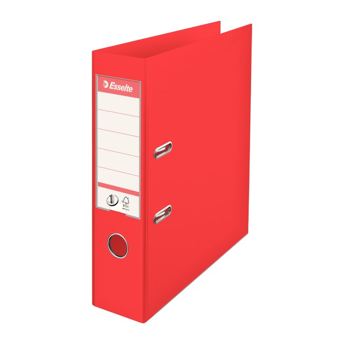 Esselte No.1 POWER Ordner hellrot Kunststoff 7,5 cm DIN A4, 1 St.