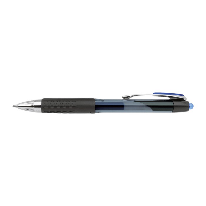 uni-ball Signo 207 Gelschreiber schwarz/transparent 0,4 mm, Schreibfarbe: blau, 1 St.