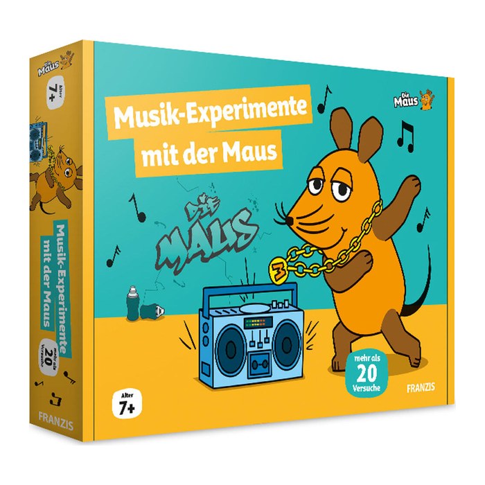 FRANZIS Experimentierkasten Musik-Experimente mit der Maus mehrfarbig