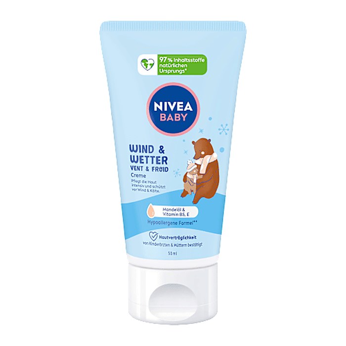 NIVEA BABY WIND & WETTER Babycreme 50,0 ml
