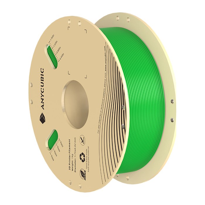 ANYCUBIC PLA Filament-Rolle Basic grün 1,75 mm