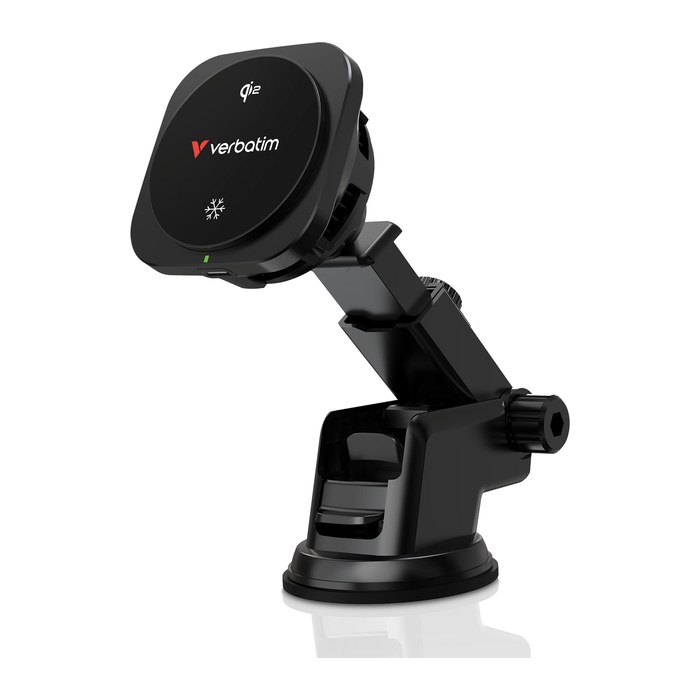 Verbatim Kfz Handyhalterung Charge'n'Drive Qi2 Magnetisch
