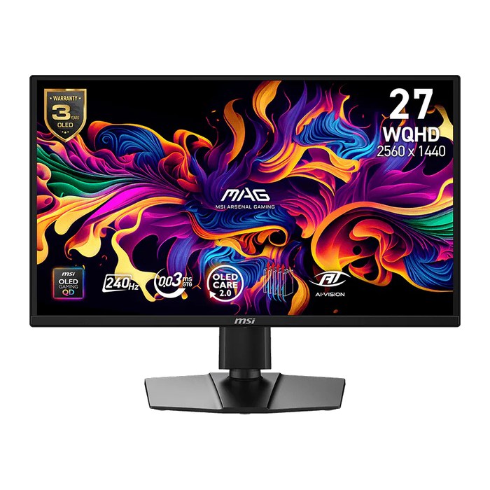MSI MAG 272QPDE QD-OLED X24 67,31cm UHD 16:9 QD-OLED DP HDMI