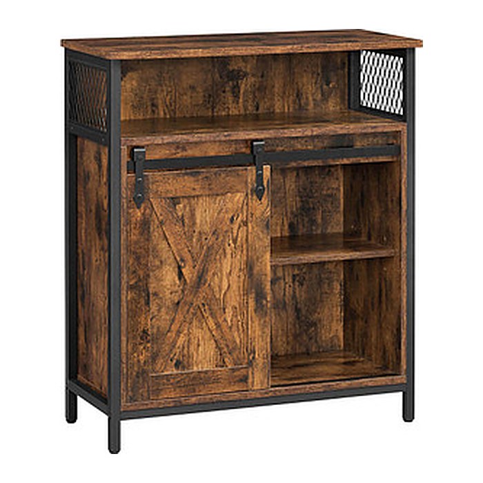 VASAGLE Sideboard, LSC089B01V1 braun 70,0 x 30,0 x 80,0 cm, 1 St.