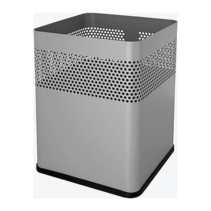 helit the dot H25159 Papierkorb 15,0 l grau, 1 St.
