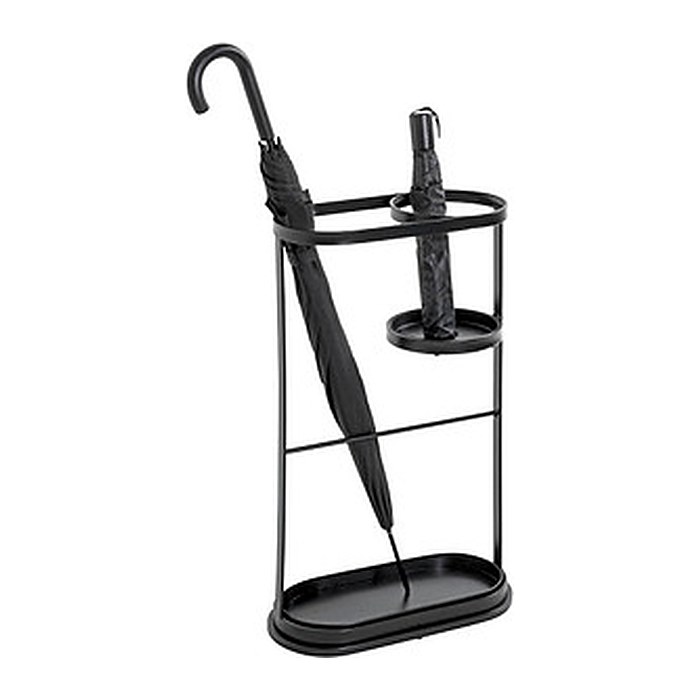 HAKU Möbel Schirmständer 47539 schwarz, Metall