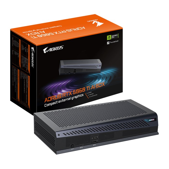 Gigabyte RTX5060 TI AI Box 16GB GDDR7 Thunderbolt/USB 3.2
