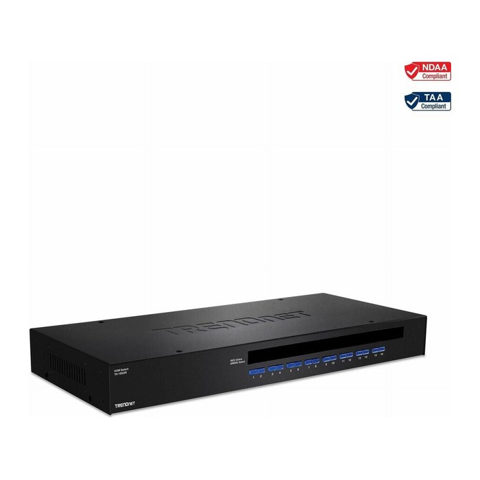 TRENDnet KVM Switch 16-Port USB/PS/2 19"