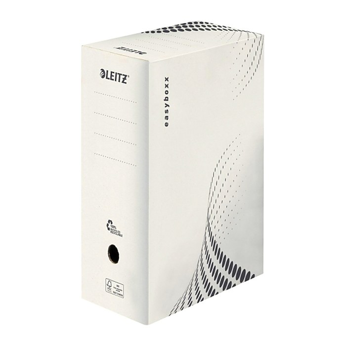 LEITZ Archivboxen easyboxx weiß 15,0 x 35,0 x 25,0 cm, 25 St.