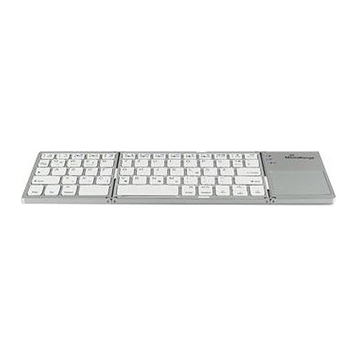 MediaRange MROS133 Tastatur kabellos silber