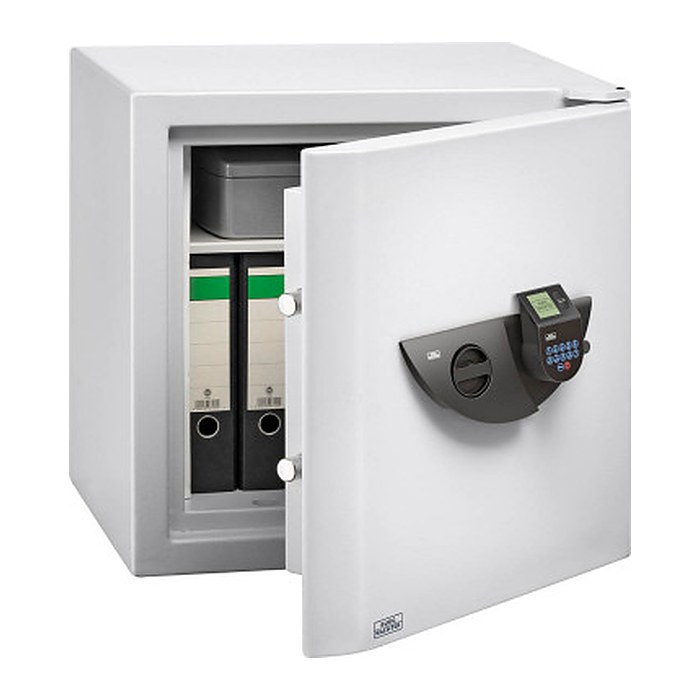 BURG WÄCHTER Tresor WS Office-Doku 821 E FP Sicherheitsstufe 2 nach EN 1143-1 mit Feuerschutz lichtgrau 64,1 x 55,5 x 62,6 cm