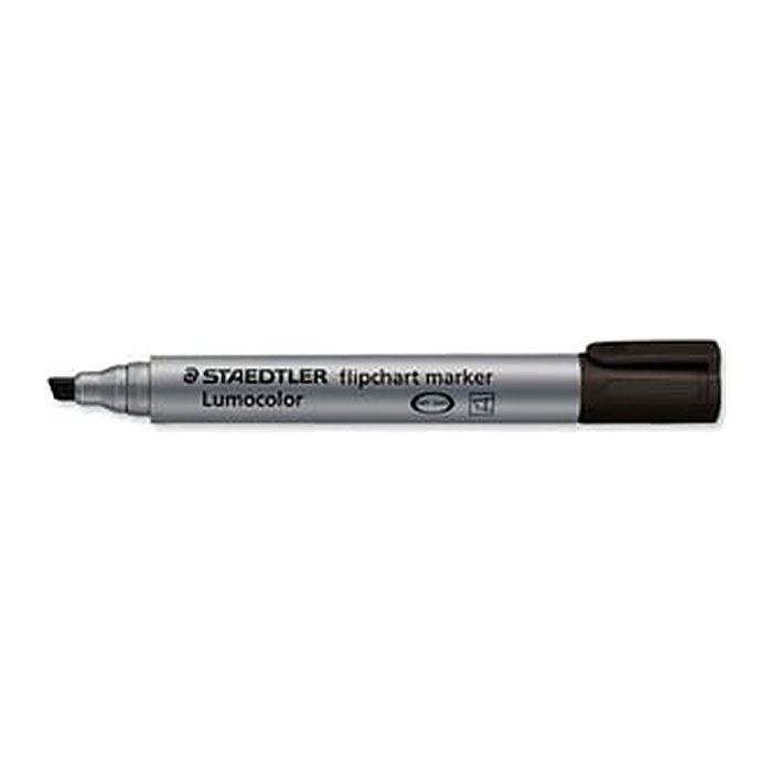 STAEDTLER Flipchartmarker Lumocolor schwarz 10 Stück
