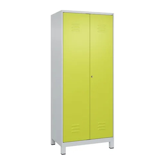 CP Putzmittelschrank Classic Plus 080110-02 S10024 clowngrün, lichtgrau 4 Fachböden 80,0 x 50,0 x 195,0 cm, aufgebaut, 1 St.