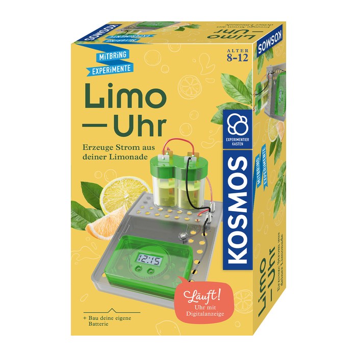 KOSMOS Experimentierkasten Limo-Uhr mehrfarbig