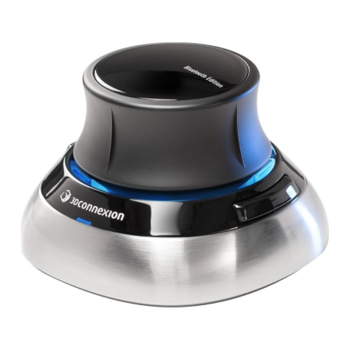 3Dconnexion SpaceMouse Wireless Maus kabellos schwarz, silber