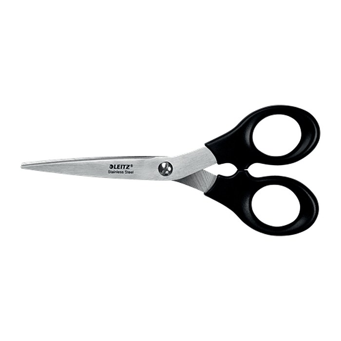 LEITZ Schere schwarz 16,5 cm