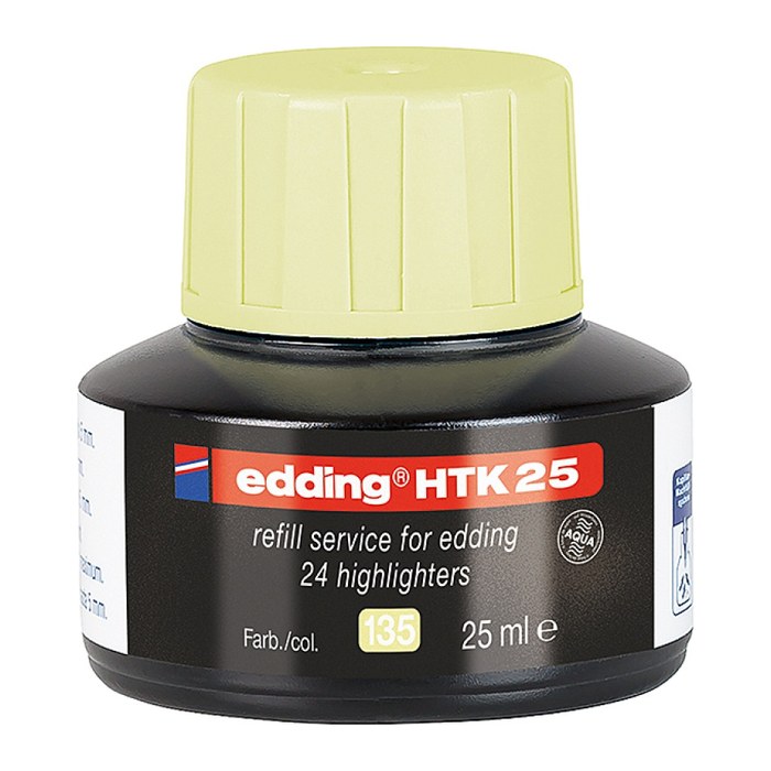 edding Nachfülltinte e-HTK25 gelb