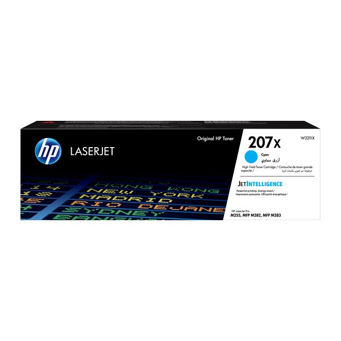 HP 207X (W2211X) cyan Tonerkartusche